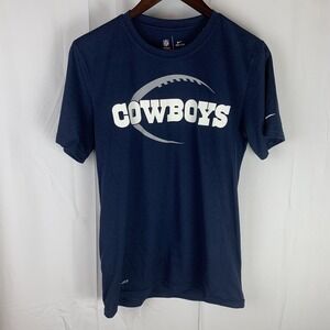 Nike Dri-Fit NFL Team Apparel Dallas‎ Cowboys Short Sleeve T Shirt. Men's Small